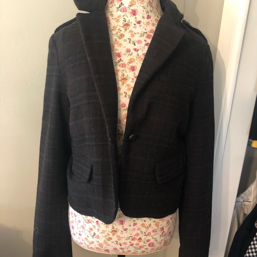 Tweed American Eagle coat